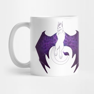 Lightning in Her Wings - Galaxy Wyvern Mug